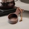Wooden Coffee Scoop - Handheld, Natural Finish view 4