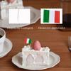 100 Italian Decorative Toothpick Flags view 3