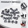 Sixfolo Adjustable Buckles 25mm - 30 Pack view 3