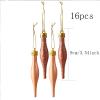 HERZWILD 16pcs Rose Gold Christmas Ornaments view 2