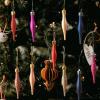 HERZWILD 16pcs Rose Gold Christmas Ornaments view 4