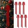 CRAFTYMELODY 12-Piece Velvet Christmas Swag Bowknot Ribbon view 1