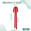 CRAFTYMELODY 12-Piece Velvet Christmas Swag Bowknot Ribbon view 2