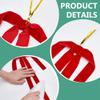 CRAFTYMELODY 12-Piece Velvet Christmas Swag Bowknot Ribbon view 3