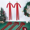 CRAFTYMELODY 12-Piece Velvet Christmas Swag Bowknot Ribbon view 4