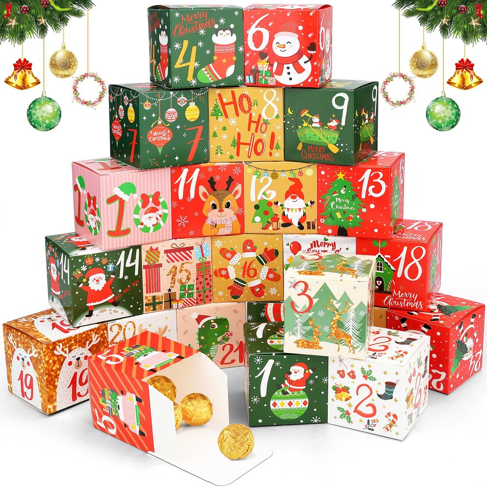 24-Piece Advent Calendar Boxes 2026