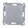 EXEN 1-Gang Flush-Mount Two-Way Switch, Silver, 209/10E view 1