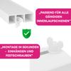 DePlastik Curtain Holders 16PC | White view 2