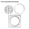 Uikdjgu 2X Multifunctional Circle Drawing Template view 3