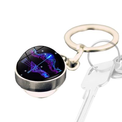 Zodiac Keychain - Constellation Charm