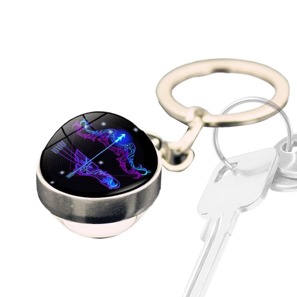 Zodiac Keychain - Constellation Charm