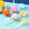 Hemousy Silicone Lollipop Molds | 4-Pack Non-Stick Molds view 3