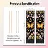 PLIGREAT 2-Pack Butterfly Moon Phase Wall Tapestry view 2