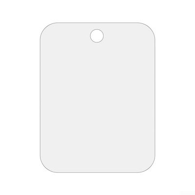 Hanging Shaving Mirror with Anti-Fog Acrylic Design