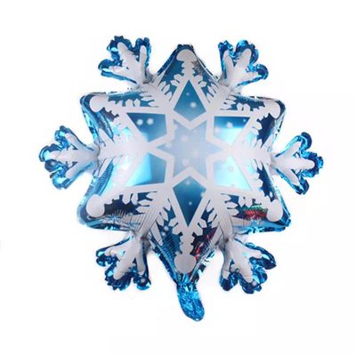 Christmas Foil Balloon - Snowflake Star, 73 x 73 cm