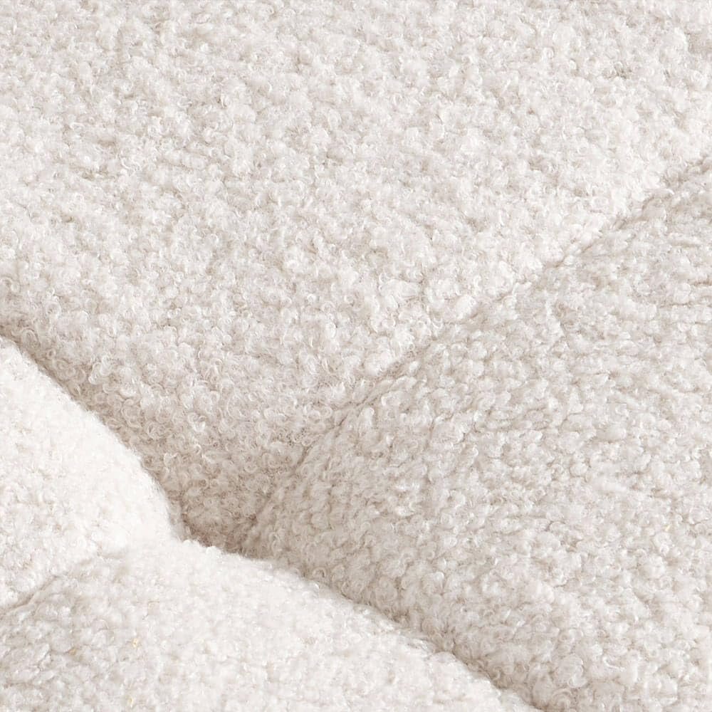Home Deluxe Teddy Fabric Sample Sofa Como