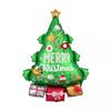 Christmas Foil Balloon - Merry Christmas Tree view 1