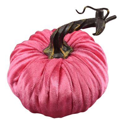 Artificial Velvet Pumpkins