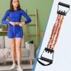 Stretching Bands | Chest Expander and Pedal Pull Trainer - Adjustable 3-Hole Resistance Band view 3