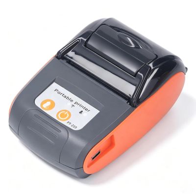 Plyisty Wireless Thermal Receipt Printer, Clear-Print Mini Invoice Printer for 58 mm (Without Case)