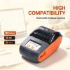 Plyisty Wireless Thermal Receipt Printer, Clear-Print Mini Invoice Printer for 58 mm (Without Case) view 4