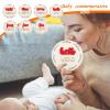 Duroecsain Baby Monthly Milestone Cards, Round Marker Discs view 2