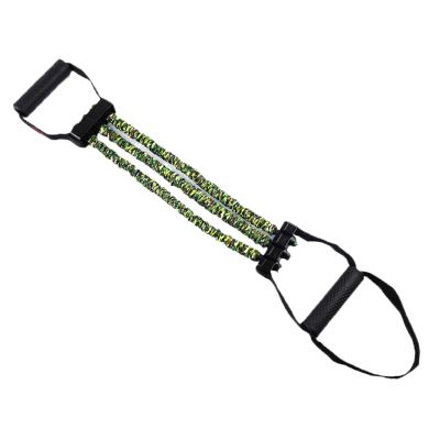 Adjustable 3-Hole Resistance Stretch Band with Handles