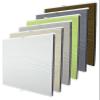 Custom-Made Thermal Honeycomb Pleated Blind, No Drilling, Clamp-Fix, 30–50 x 30–100 cm, Beige Fabric, White Rail view 2