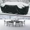 Outdoor Furniture Cover 330 x 295 x 95 cm, 420D Oxford Fabric, Windproof & UV-Resistant view 1