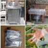 Waterproof Transparent Patio Furniture Cover, Clear, 125 x 125 x 71 cm view 2