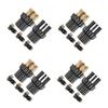 DIYEAH 32-Piece Steam Cleaner Replacement Brush Set, Copper, Multifunctional, for Industrial, Commercial, and Household Use view 1