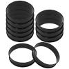 Chewtoyo 10-Piece Nonstick Egg and Crumpet Ring Set view 1
