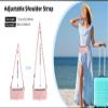 xinyunew Wallet Case with Lanyard for OnePlus 13R/Ace 5/Ace 5 Pro 5G, Pink view 2