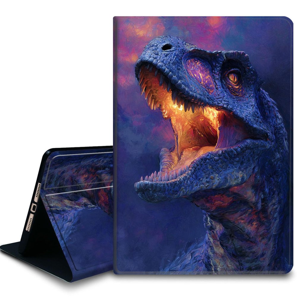 Bxgolkgd Case for Amazon Fire HD 10 (10th Gen, 2019), 10.1-Inch Shockproof Stand Cover with Heat Dissipation, Auto Wake/Sleep, Dinosaur
