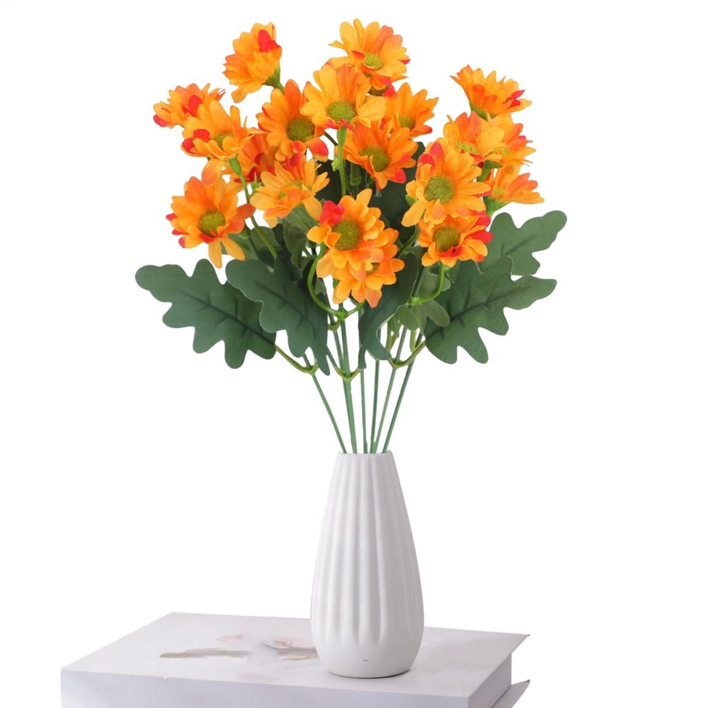 Mimoqk Artificial Flowers - Indoor & Outdoor Decoration