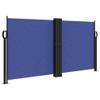 Iiaky Retractable Double-Sided Side Awning, 120 x 1000 cm, Blue view 2