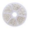KEQAR 1000 Open Jump Rings Metal Connectors for Jewelry, 4-10 mm with Storage Box view 1