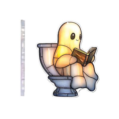 Puwaiio Ghost Reading Ornament