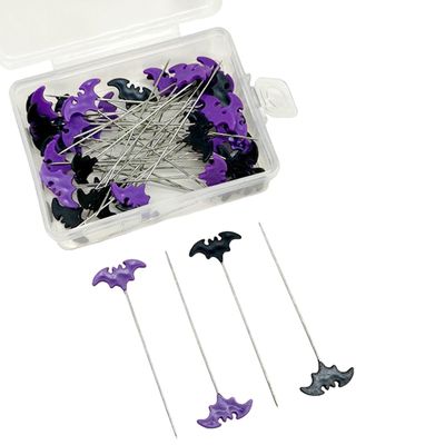 50/100pcs Halloween Bat Sewing Pins