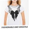 PACKOVE Removable Embroidered Lace Collar for Women view 2