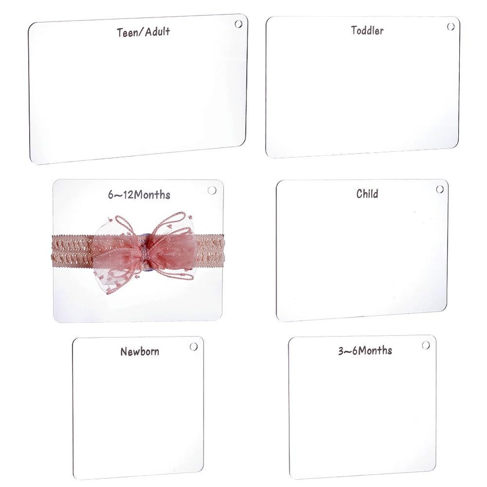 FINGERINSPIRE 6-Piece Bow Making Templates