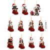 Festive Dog Sock Christmas Tree Ornament view 3