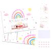 15 Sets Rainbow Birthday Invitation Cards view 1