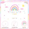 15 Sets Rainbow Birthday Invitation Cards view 3