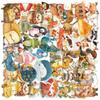 50 Sheets Fairy Tale Watercolor Scrapbook Stickers view 3