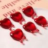 Acrylic Love Drop Blood Tags view 4