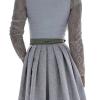 Women's Dirndl Dress Size 46, Midi Traditional Costume Outfit view 4