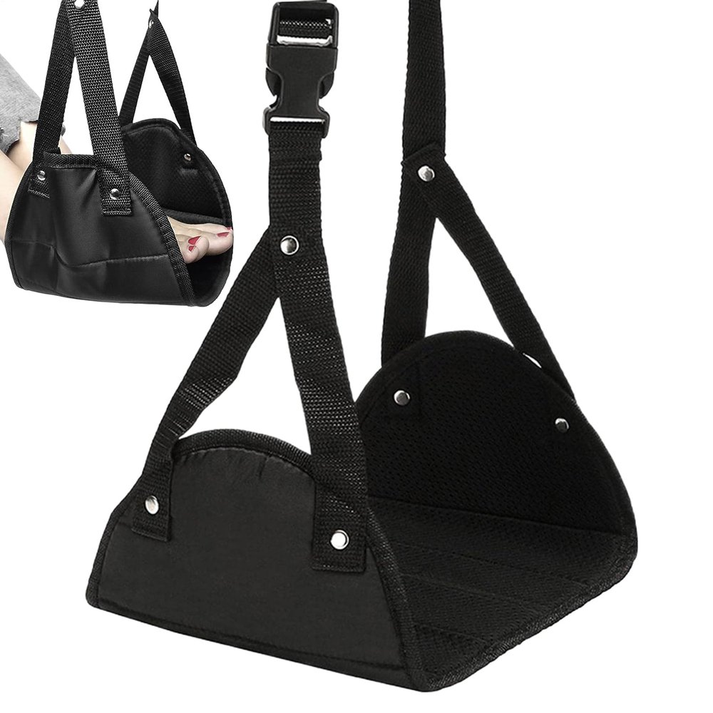 Footrest - Portable Airplane Foot Hammock