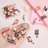 AHANDMAKER 28-Piece Enamel Cat Charms Set view 3
