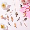 AHANDMAKER 28-Piece Enamel Cat Charms Set view 4